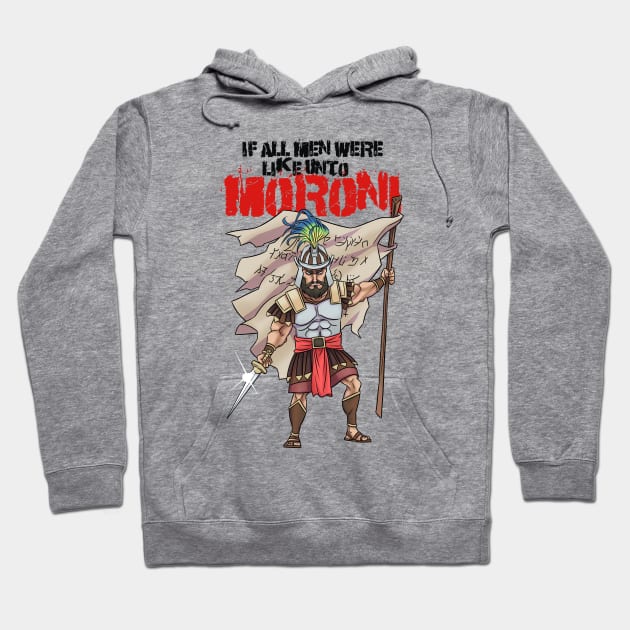 Like Unto Moroni Hoodie by WithCharity